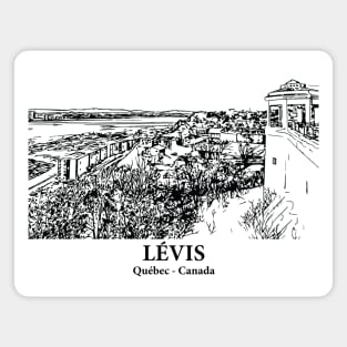 Lévis - Québec Magnet